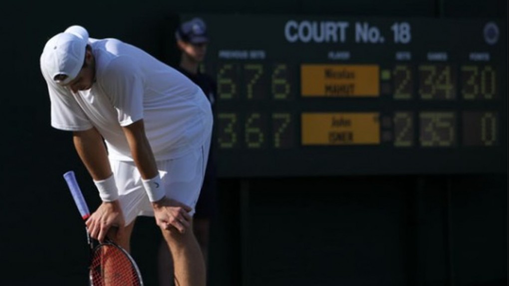Wimbledon 2010 (John Isner - Nicolasa Mahut)