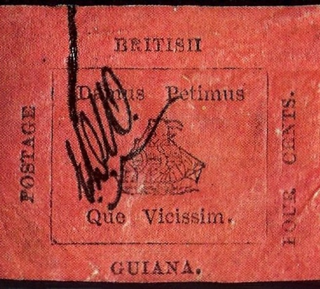 British Guiana 1c magenta